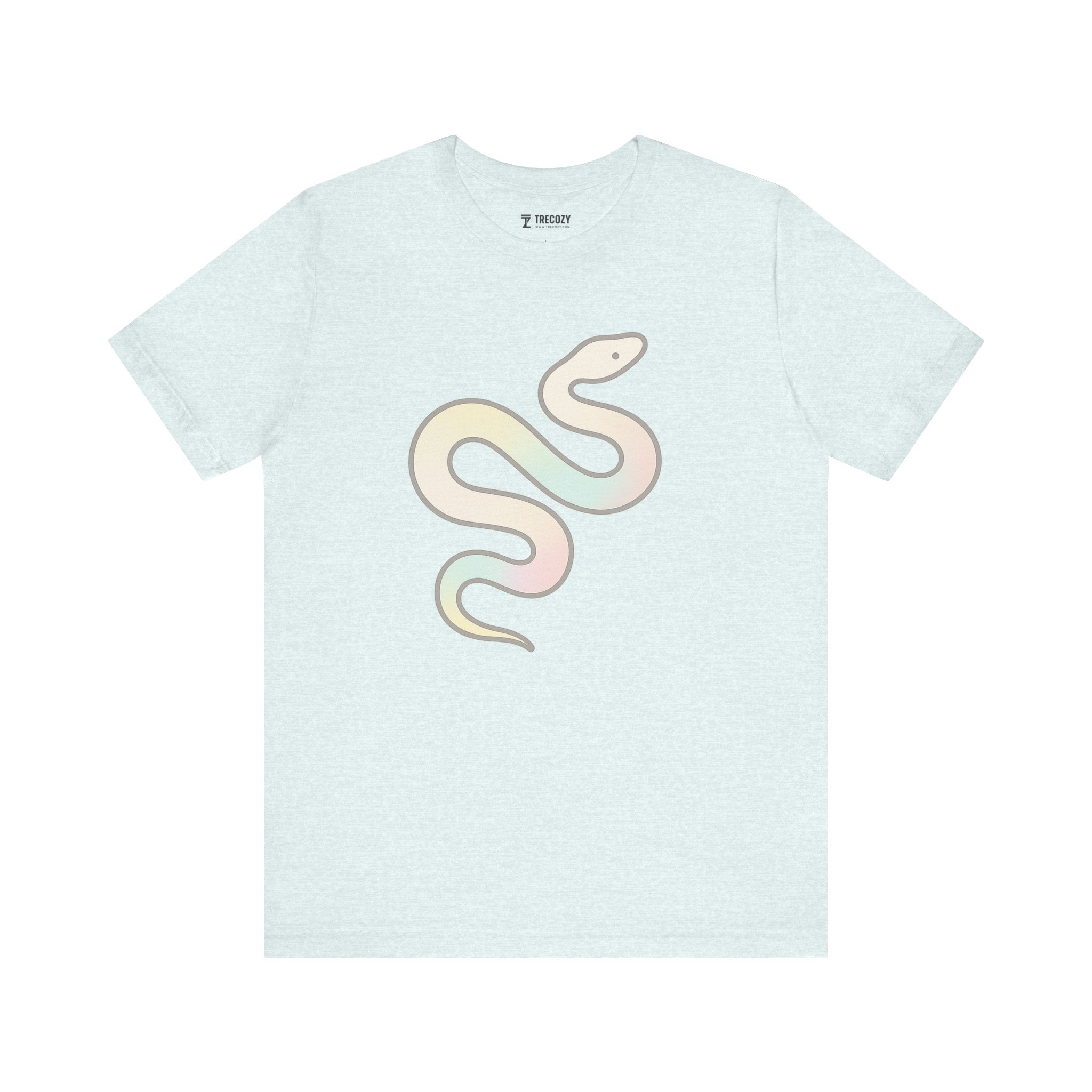 Colorful Snake Tee, Cozy Shirt, Gift for Pet Owners, Trending Cute Animal Top, Cute Reptile Tshirt