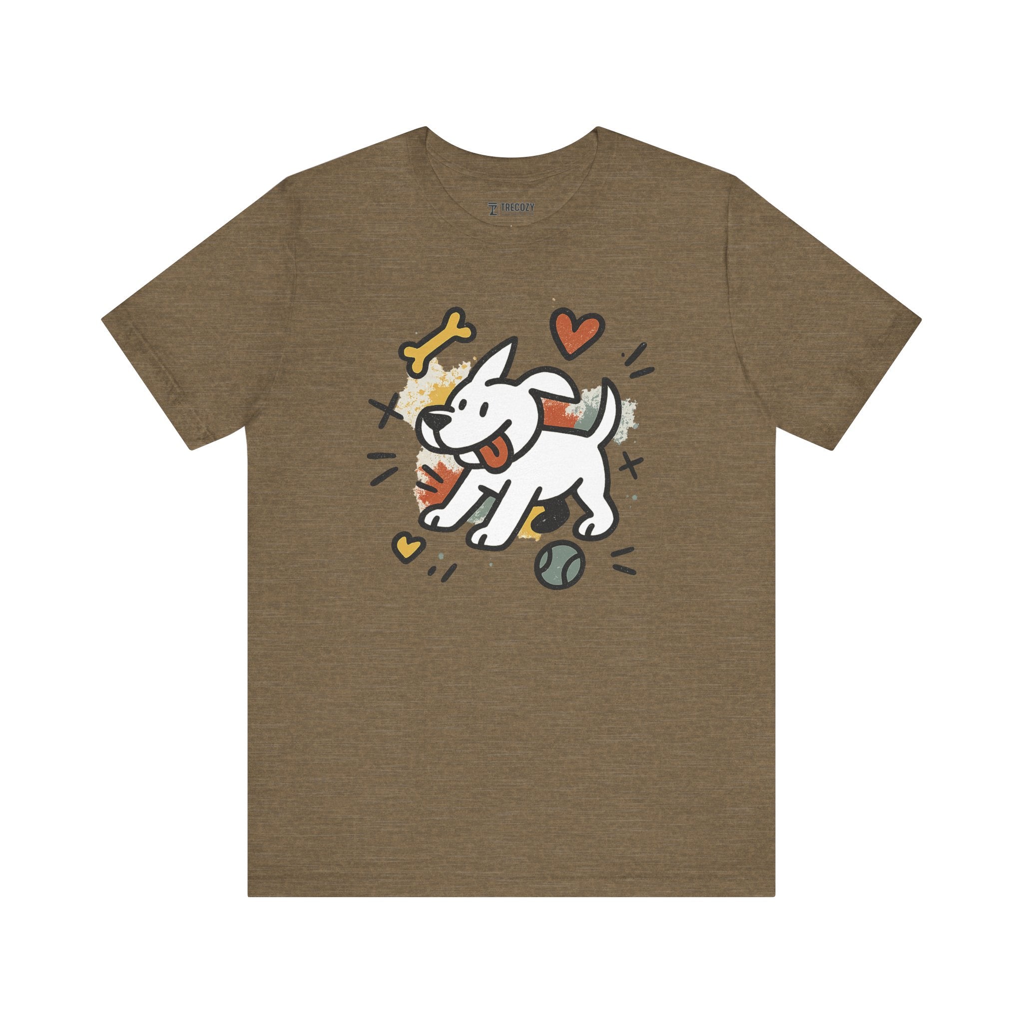 Dog Tee - Playful Unisex Jersey Short Sleeve Tee, dog lover tshirt