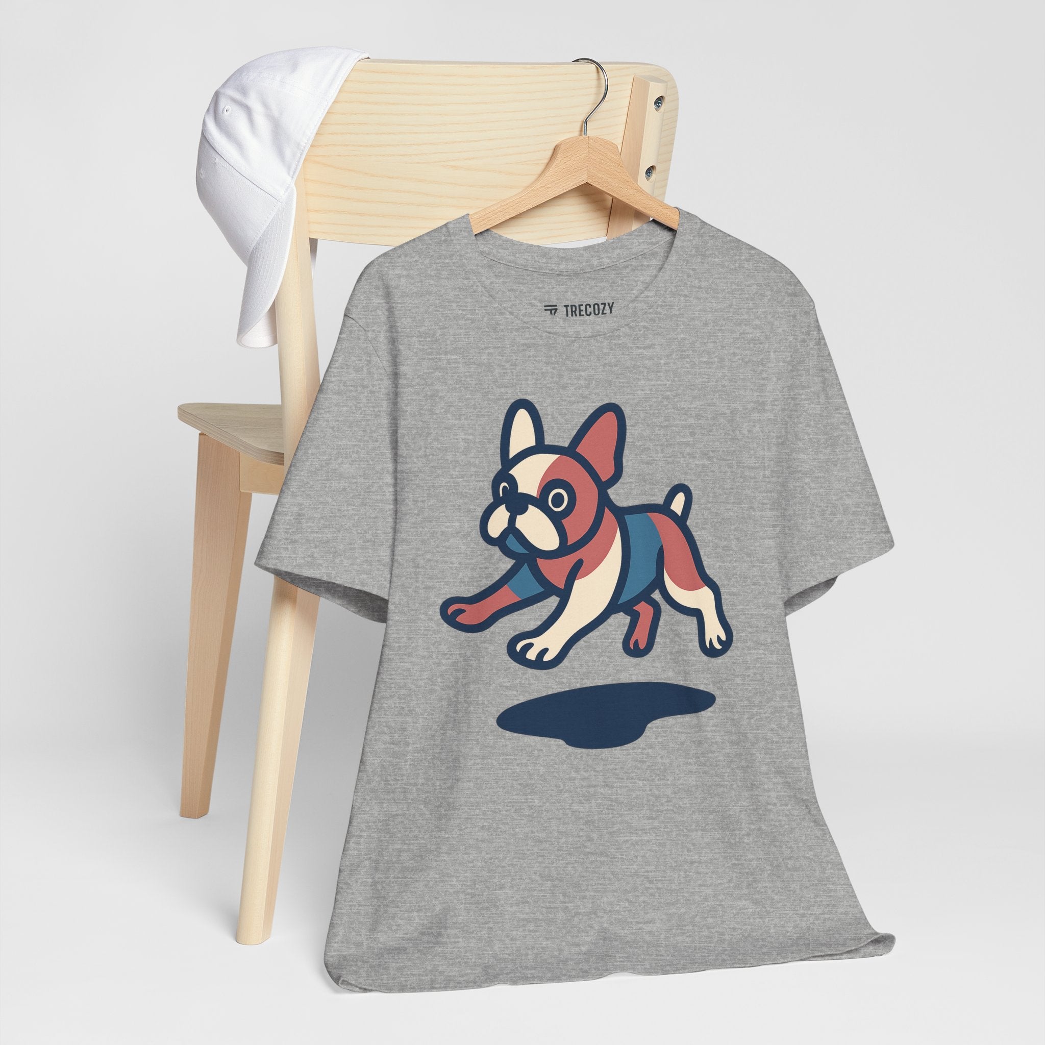French Bulldog Tee, Cozy Dog TShirt, Gift for Pet Owners, Trending Cute Animal Top, Cute Dog Tshirt