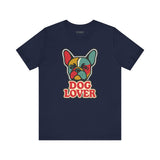 Colorpop French BulldogTee, Cozy TShirt, Gift for Pet Owners, Trending Cute Animal Top, Cute Dog Tshirt