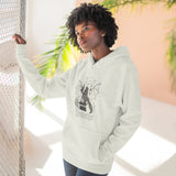 Axolotl Fleece Hoodie - Unleash Happiness, Pet Parent Gift, Cozy Dog Sweatshirt, Animal Lover Wardrobe, Comfortable Hooded Sweatshirt