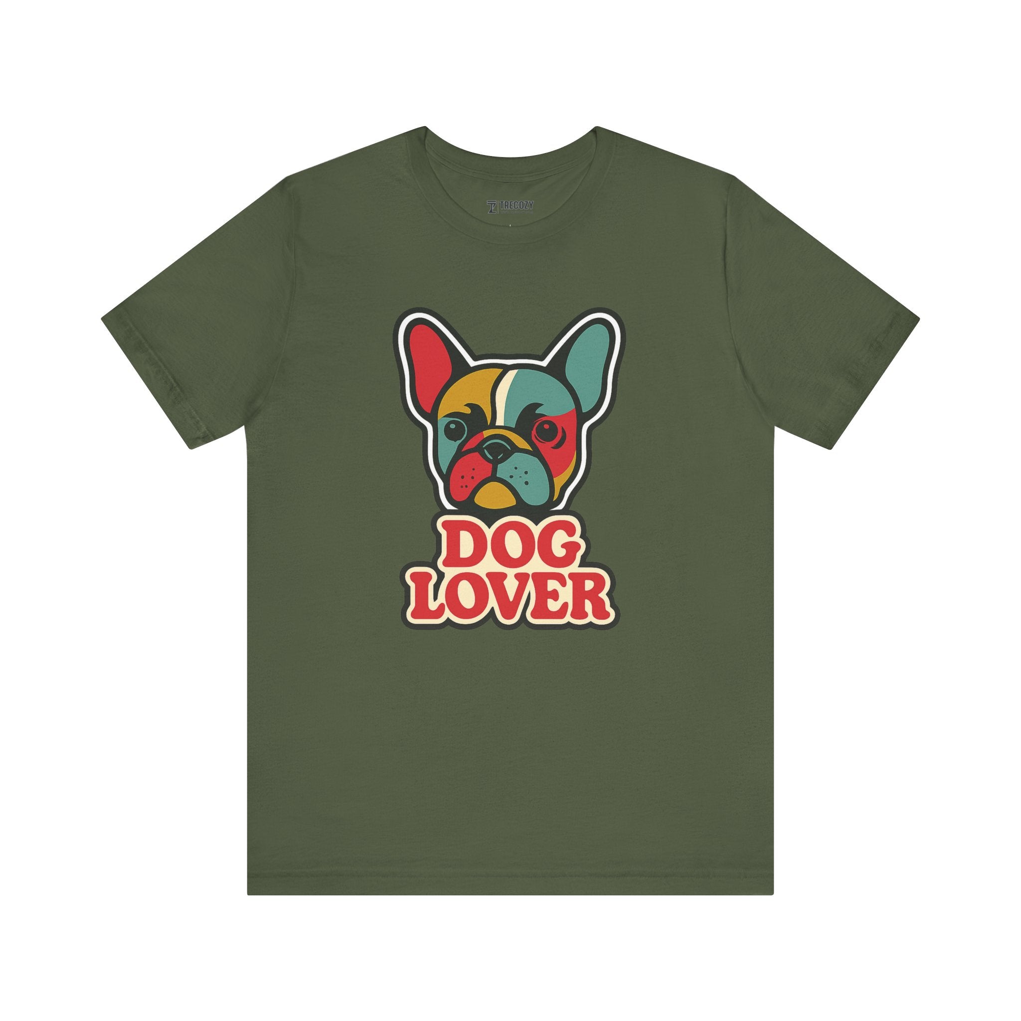 Colorpop French BulldogTee, Cozy TShirt, Gift for Pet Owners, Trending Cute Animal Top, Cute Dog Tshirt