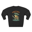 Ukiyo-e Anime Frog Sweatshirt - Unisex Cozy Crewneck, Fall Fashion, Halloween Gift, Nature Lover Apparel, Casual Style