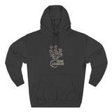 Night Crawler Fleece Hoodie - Unleash Happiness, Pet Parent Gift, Cozy Sweatshirt, Reptile Lover Wardrobe, Comfortable Hooded Sweatshirt