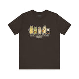 Adorables & Sports Goofs – Cute Animal Sports Cartoon T-Shirt, Fun Playful Graphic Tee