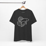 Beautiful Fish Tee, Cozy TShirt, Gift for Pet Owners, Trending Cute Animal Top, Cute Fish Tshirt