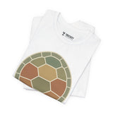 Geometric Turtle Shell Tee, Cozy Shirt, Gift for Pet Owners, Trending Cute Animal Top, Cute Reptile  Tshirt