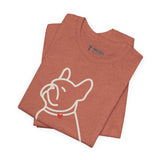 French Bulldog Dog Tee, Cozy TShirt, Gift for Pet Owners, Trending Cute Animal Top, Cute Dog Tshirt