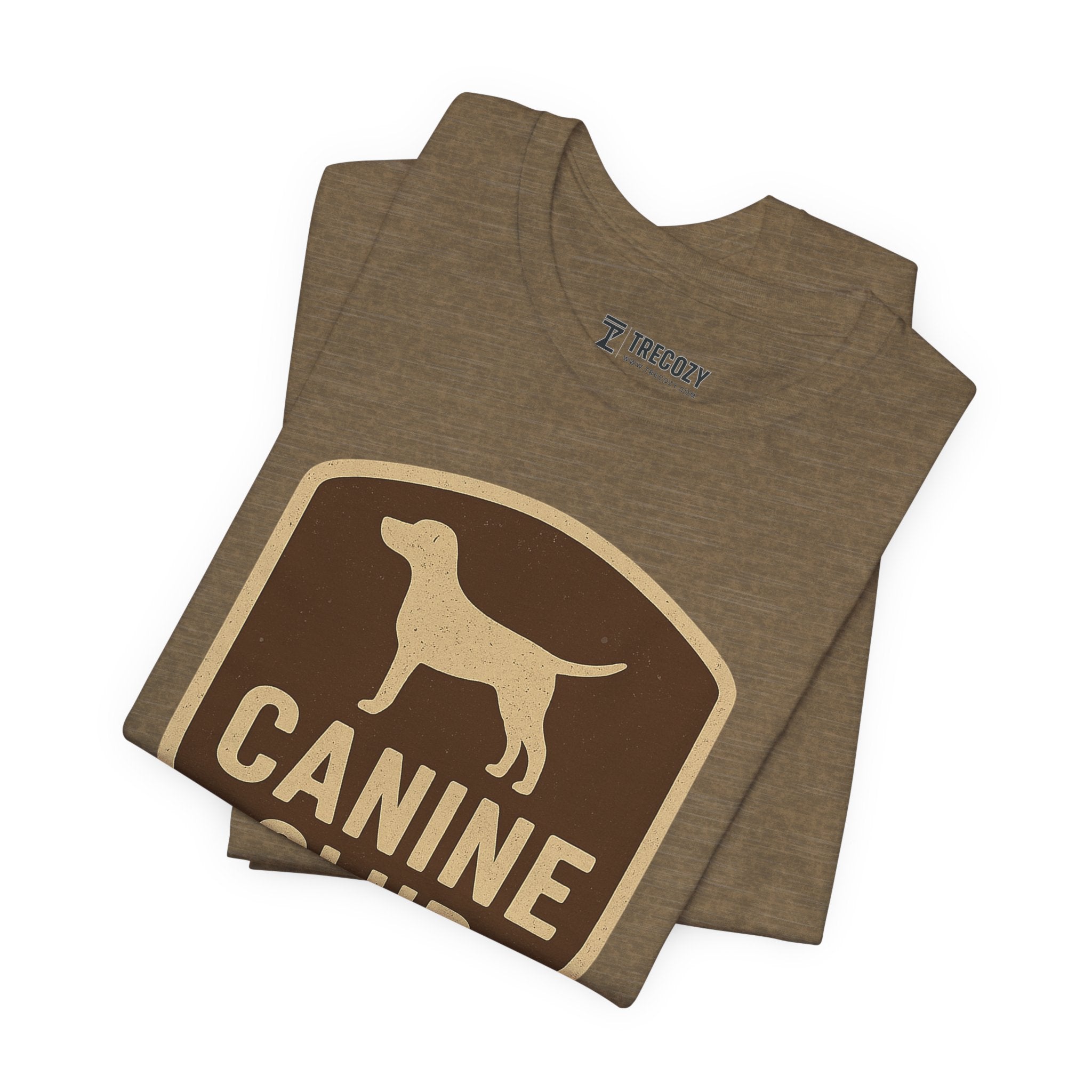 Canine Club Unisex Tee, Dog Lover Shirt, Birthday Gift, Pet Parent Apparel, Casual Wear, Animal Rescue Fundraiser