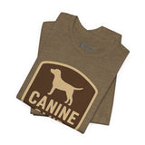 Canine Club Unisex Tee, Dog Lover Shirt, Birthday Gift, Pet Parent Apparel, Casual Wear, Animal Rescue Fundraiser