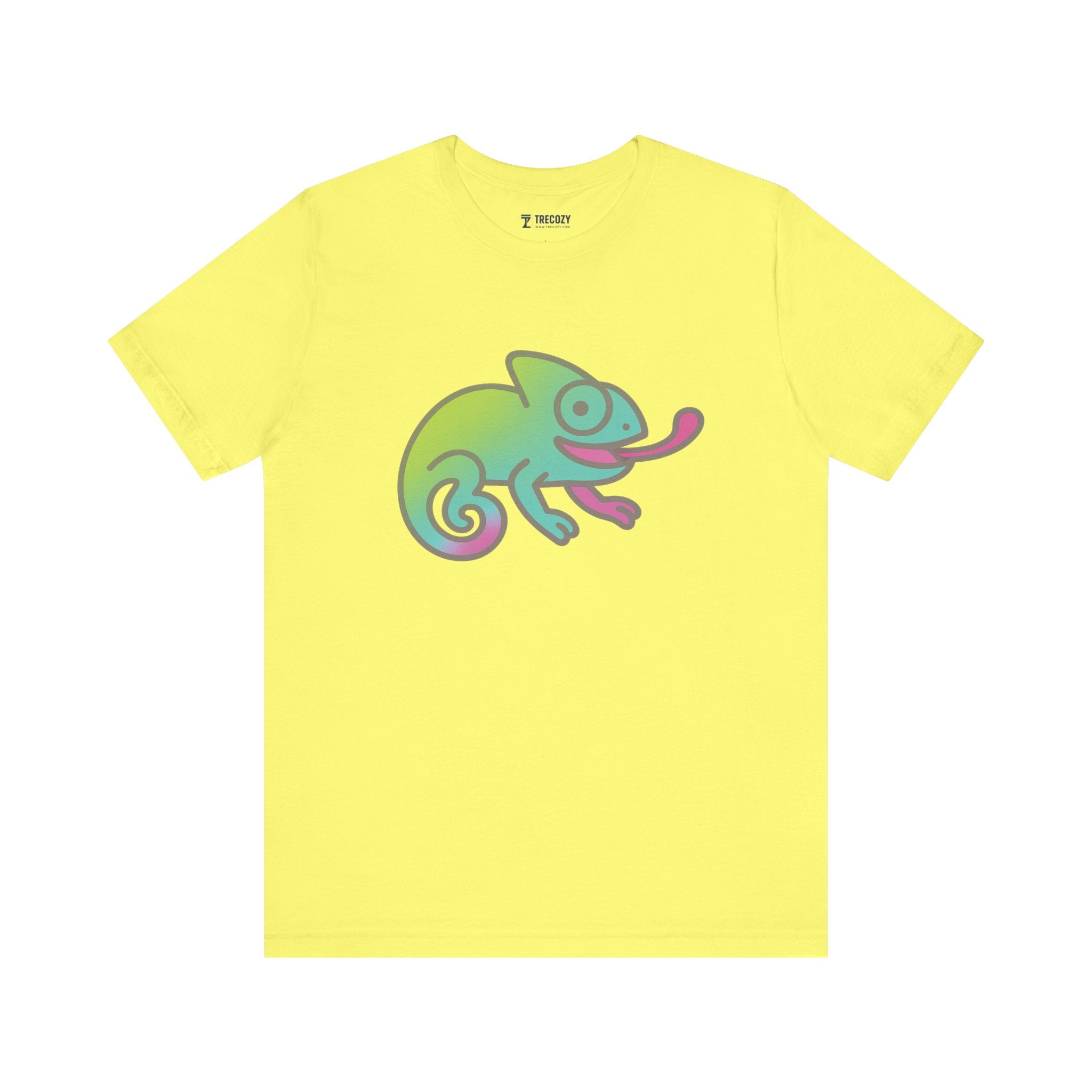 Chameleon Tee, Cozy Shirt, Gift for Pet Owners, Trending Cute Animal Top, Cute Reptile  Tshirt