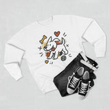 Cute Dog Lover Crewneck Sweatshirt, Cozy Pet Gift, Animal Lover Apparel, Fun Dog Design, Perfect for Dog Owners, Casual Everyday Wear