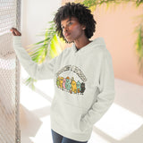 Birds with Bad Moods Adorable Fleece Hoodie, Cozy Sweatshirt, Relaxed Apparel, Gift for Friends, Casual Wear, Chill Hoodie