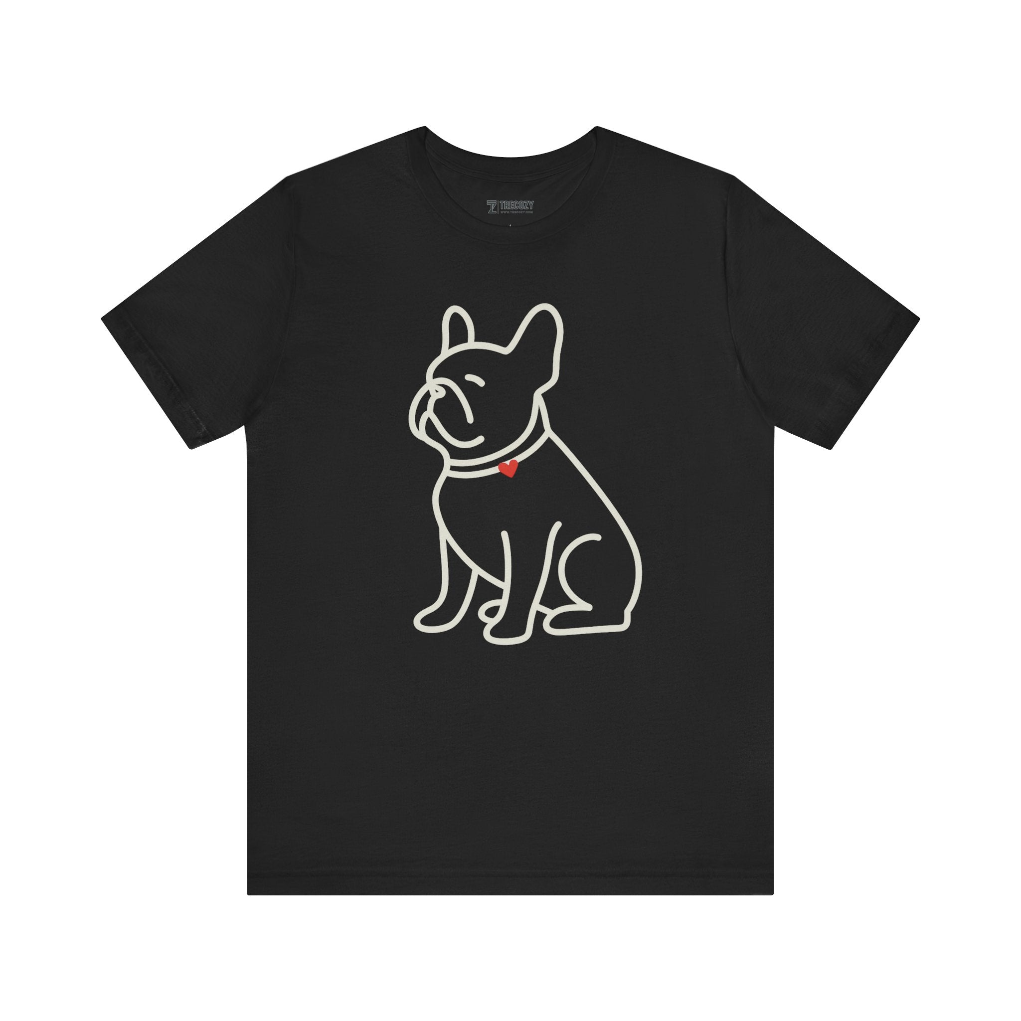 French Bulldog Dog Tee, Cozy TShirt, Gift for Pet Owners, Trending Cute Animal Top, Cute Dog Tshirt