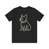 French Bulldog Dog Tee, Cozy TShirt, Gift for Pet Owners, Trending Cute Animal Top, Cute Dog Tshirt