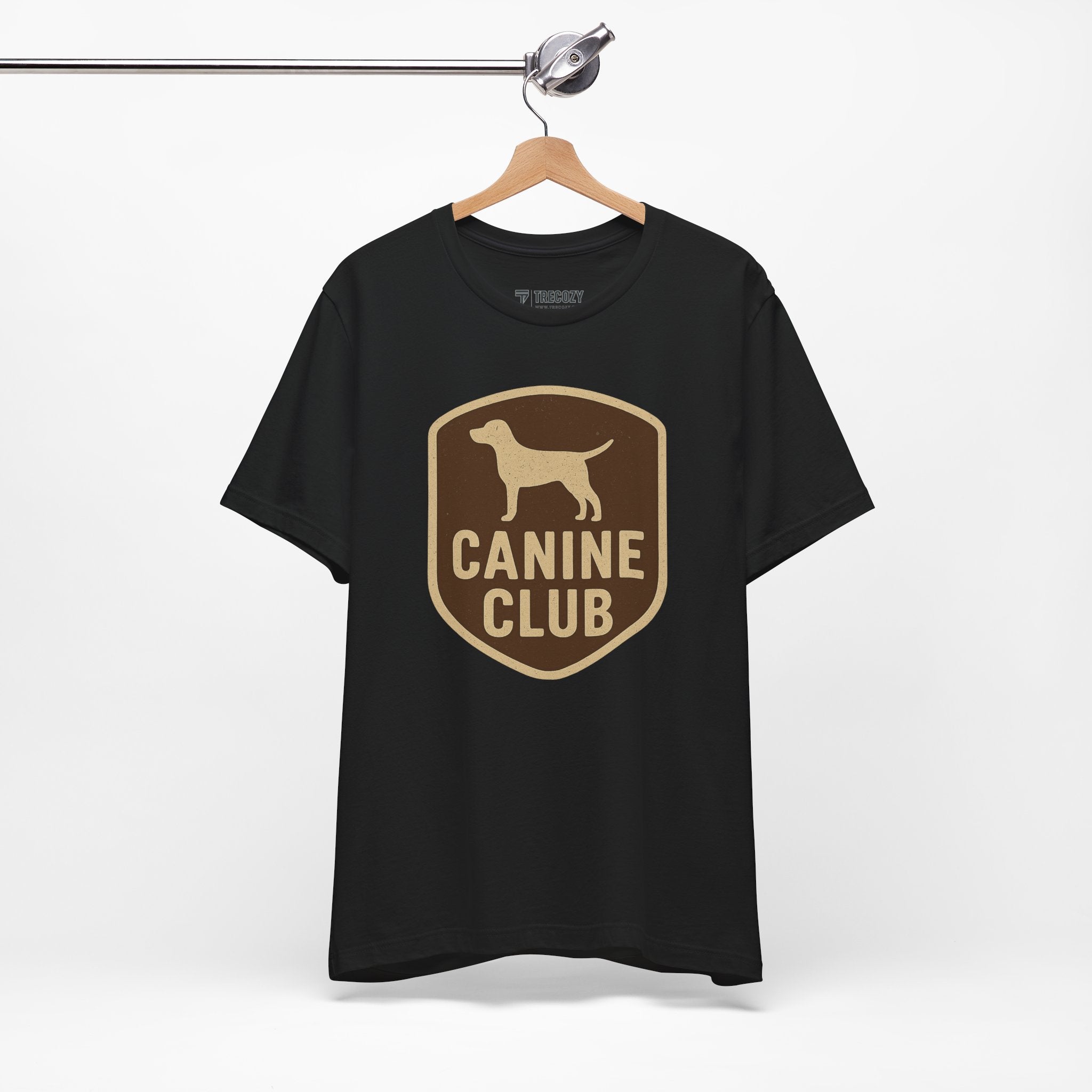 Canine Club Unisex Tee, Dog Lover Shirt, Birthday Gift, Pet Parent Apparel, Casual Wear, Animal Rescue Fundraiser