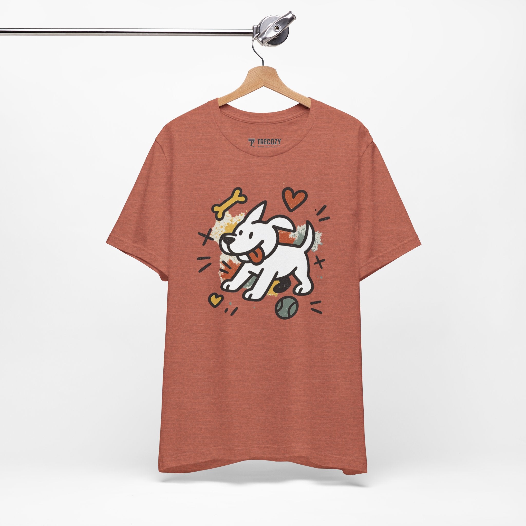Dog Tee - Playful Unisex Jersey Short Sleeve Tee, dog lover tshirt