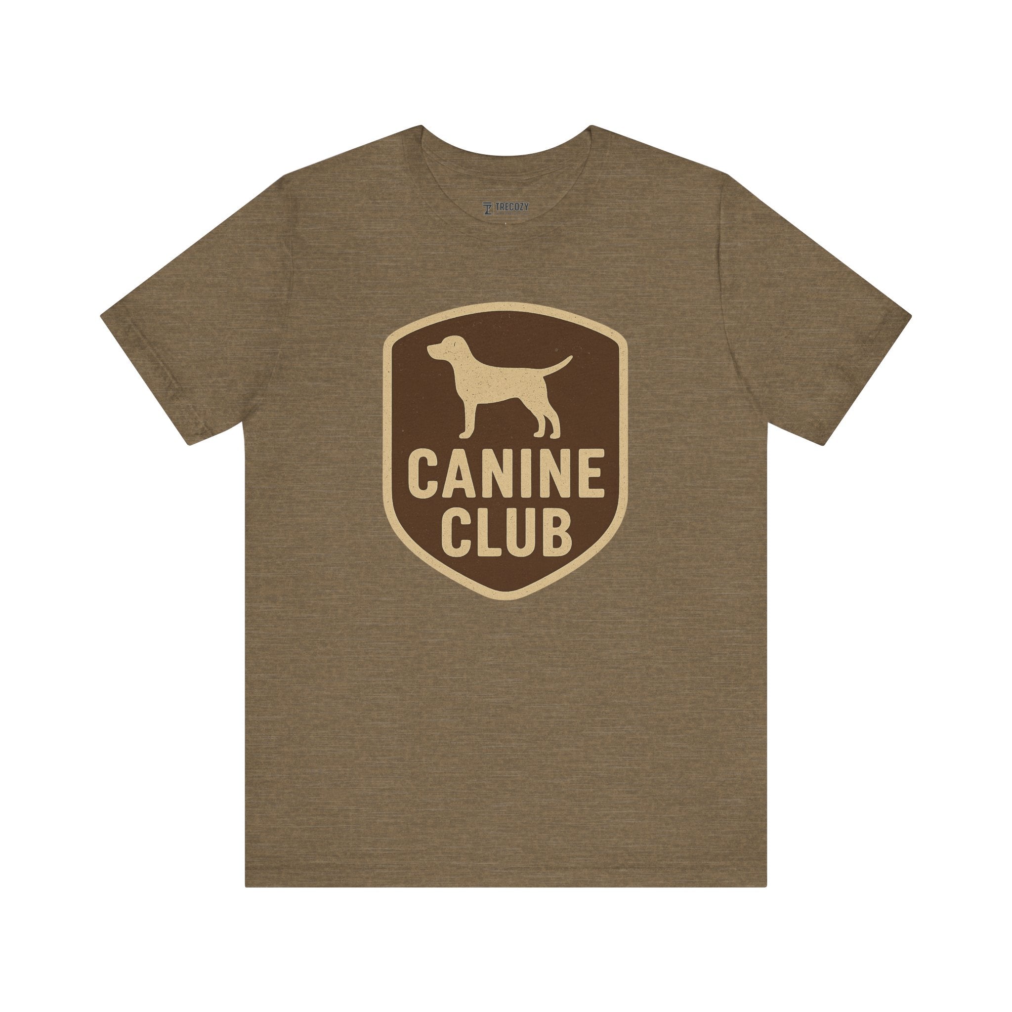 Canine Club Unisex Tee, Dog Lover Shirt, Birthday Gift, Pet Parent Apparel, Casual Wear, Animal Rescue Fundraiser