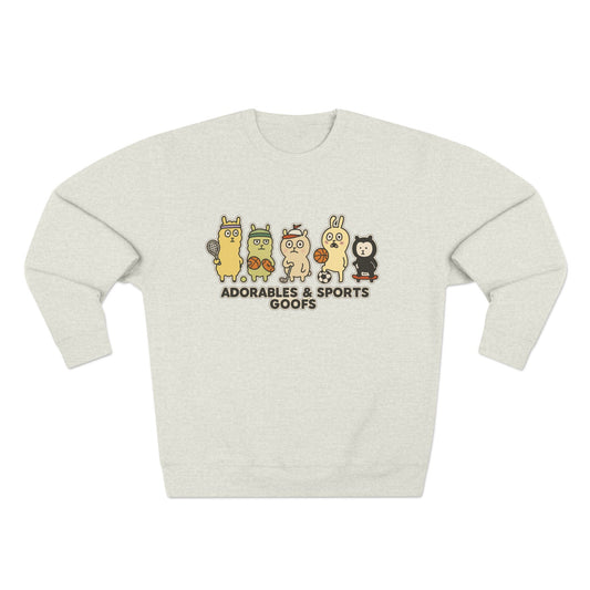 Adorably Fun Unisex Crewneck Sweatshirt - Perfect for Sports Fans, Gifts, and Casual Wear