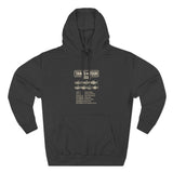 Tanks on Tour Fleece Hoodie - Unleash Happiness, Pet Parent Gift, Cozy Sweatshirt, Fish Lover Wardrobe, Comfortable Hooded Sweatshirt