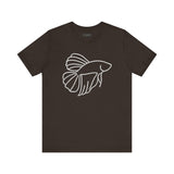 Beautiful Fish Tee, Cozy TShirt, Gift for Pet Owners, Trending Cute Animal Top, Cute Fish Tshirt