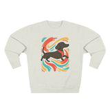 Dachshund Art Crewneck Sweatshirt | Dog Lover Gift, Cozy Sweater, Pet Lover Apparel, Cute Animal Sweatshirt, Birthday Gift