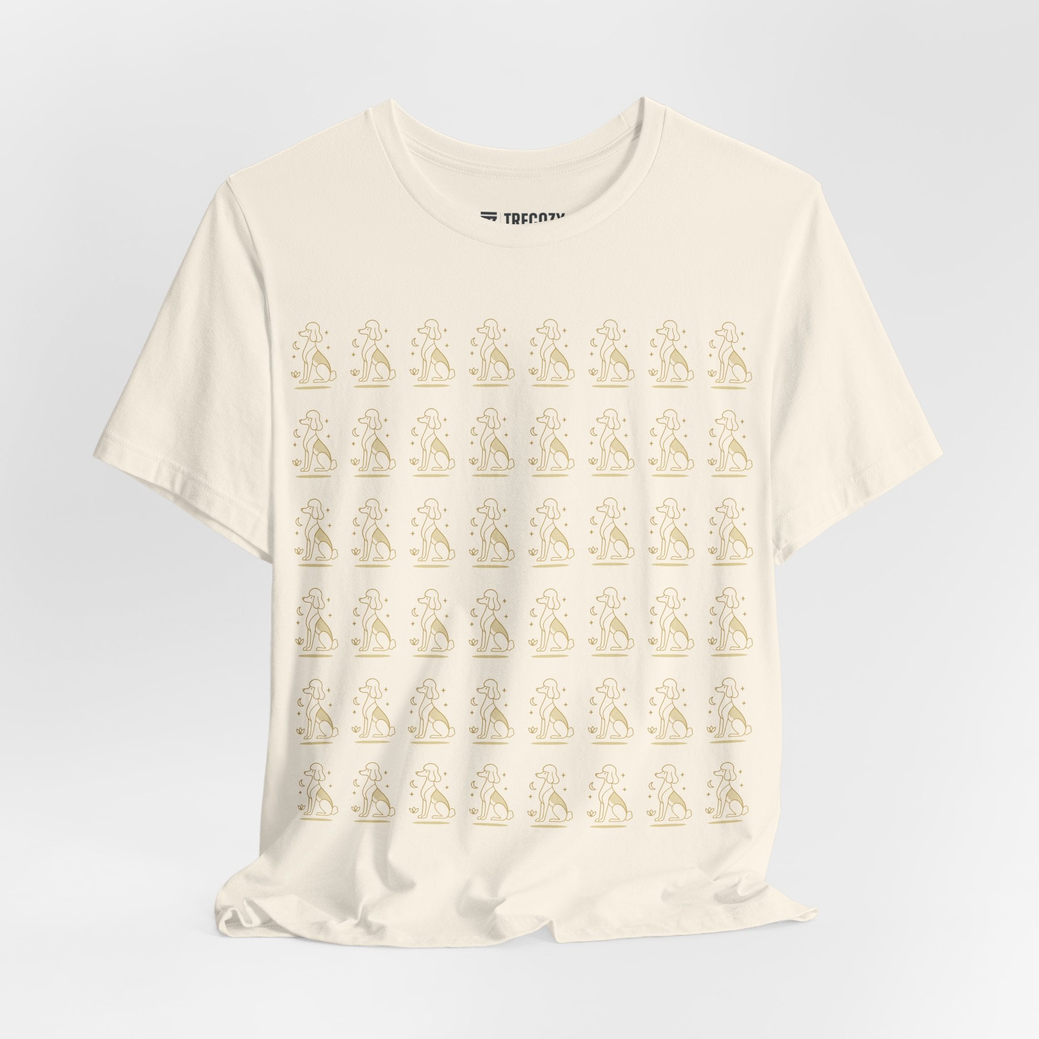 Poodle Tee, Cozy TShirt, Gift for Pet Owners, Trending Cute Animal Top, Cute Dog Tshirt