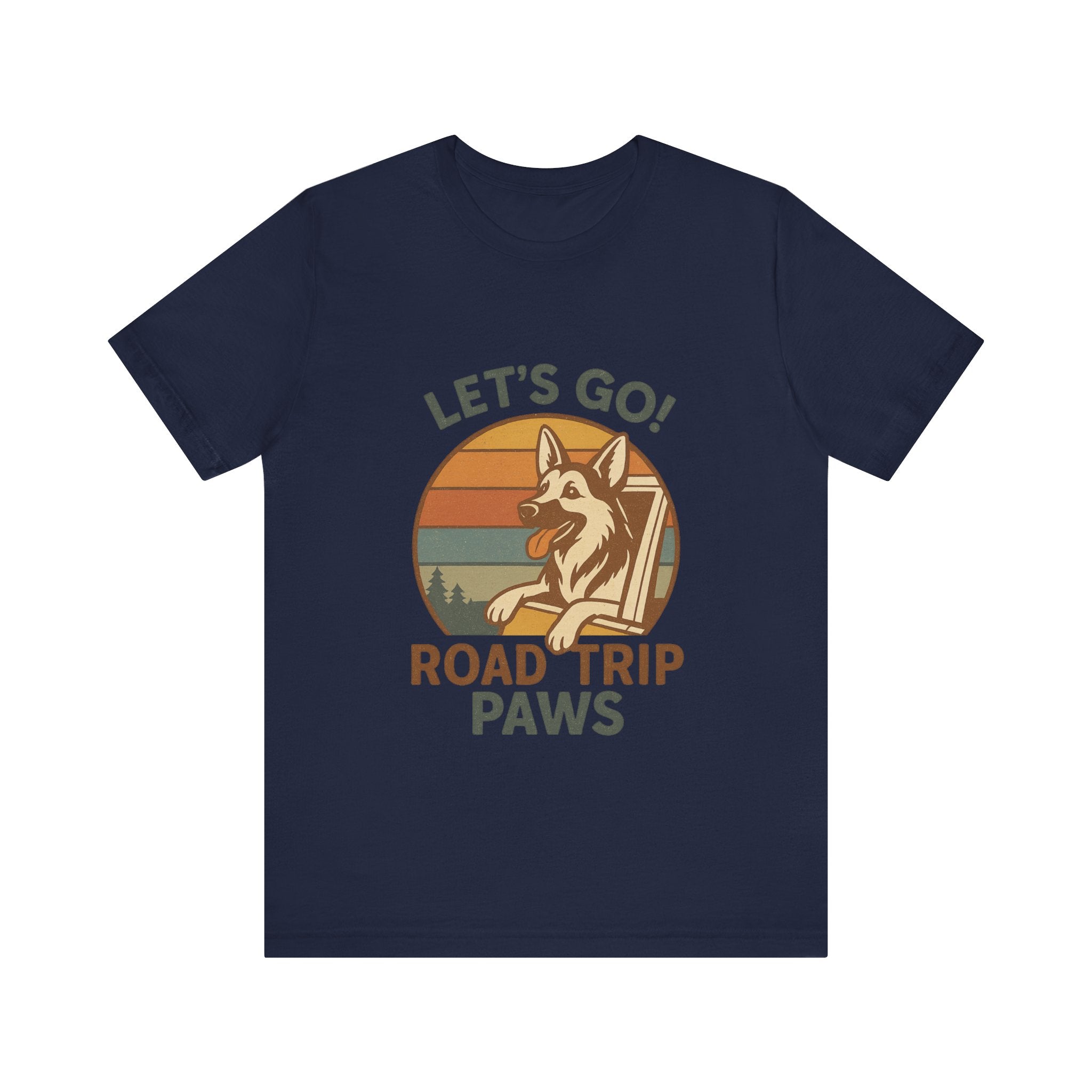 Adventure Dog Road Trip Tee, Unisex Graphic Shirt, Pawsome Travel Shirt, Pet Lover Gift, Outdoor Adventure Apparel