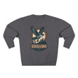 Steel And Sky Unisex Crewneck Sweatshirt - Cozy Fall Wear, Nature Lover Gift, Perfect for Halloween, Casual Comfy Style