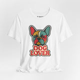 Colorpop French BulldogTee, Cozy TShirt, Gift for Pet Owners, Trending Cute Animal Top, Cute Dog Tshirt