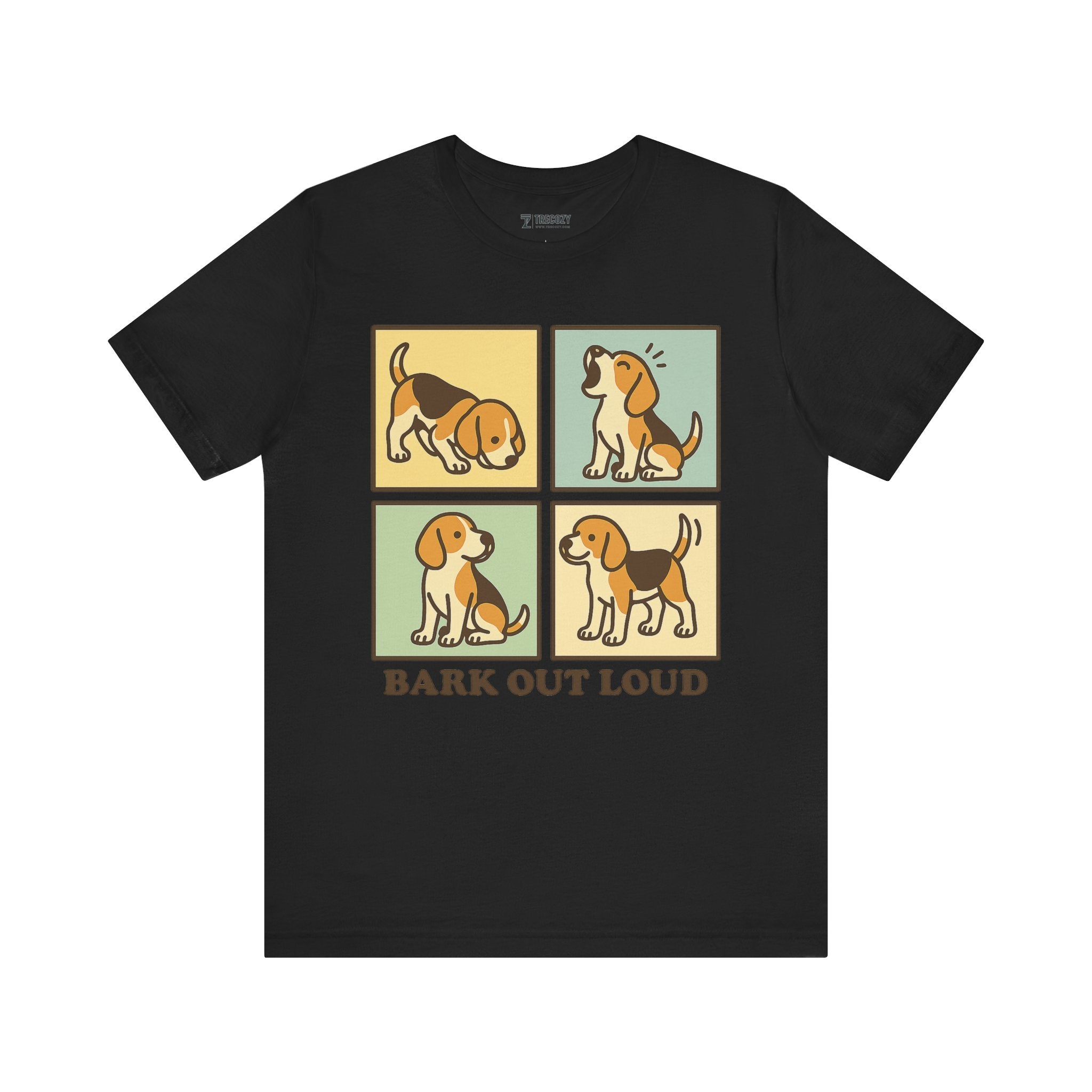 Beagle Bark Out Loud Dog Tee, Cozy TShirt, Gift for Pet Owners, Trending Cute Animal Top, Cute Dog Tshirt