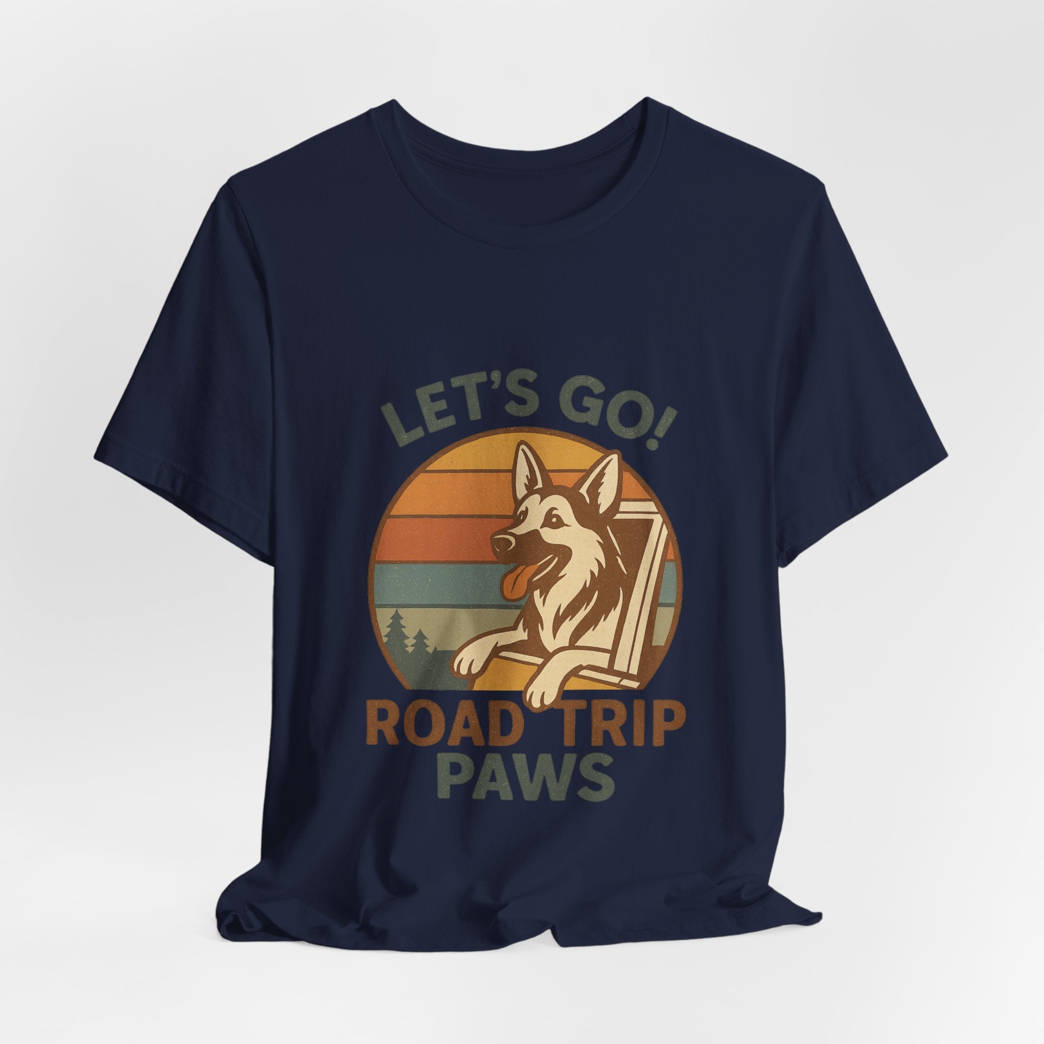 Adventure Dog Road Trip Tee, Unisex Graphic Shirt, Pawsome Travel Shirt, Pet Lover Gift, Outdoor Adventure Apparel
