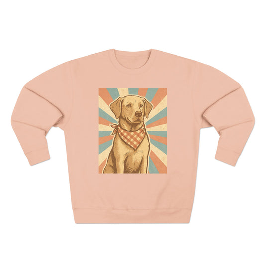 Vintage Dog Sweatshirt, Perfect Gift for Dog Lovers, Casual Wear, Animal Lovers, Fall Fashion, Unisex Crewneck