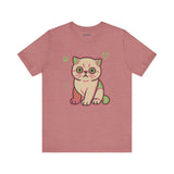 Super Cute Cat Tee, Cozy TShirt, Gift for Pet Owners, Trending Cute Animal Top, Cute Cat Tshirt
