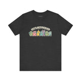 Let’s Get Pickled – Funny Pickleball Monster T-Shirt, Quirky Cartoon Sports Graphic Tee