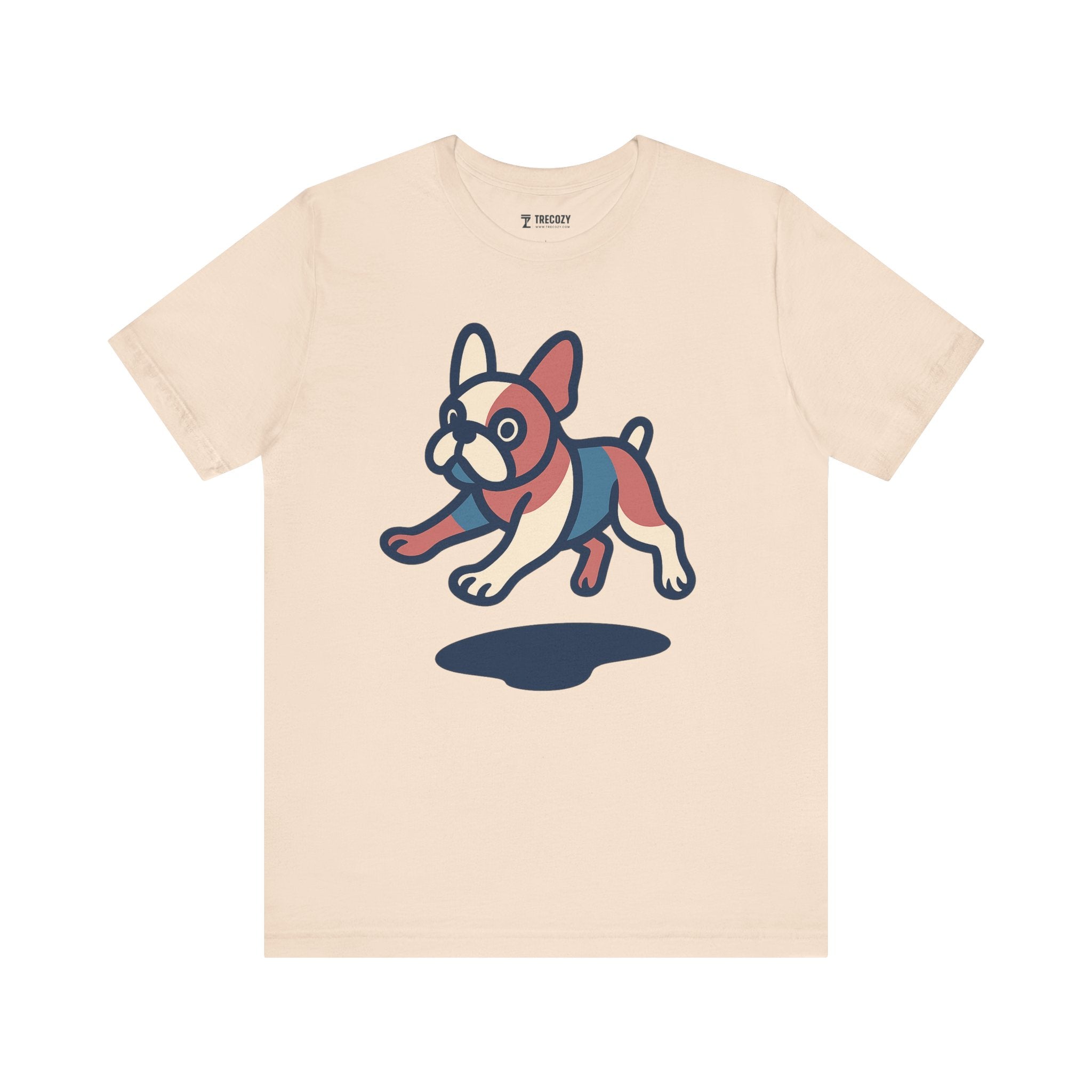 French Bulldog Tee, Cozy Dog TShirt, Gift for Pet Owners, Trending Cute Animal Top, Cute Dog Tshirt