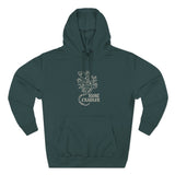 Night Crawler Fleece Hoodie - Unleash Happiness, Pet Parent Gift, Cozy Sweatshirt, Reptile Lover Wardrobe, Comfortable Hooded Sweatshirt