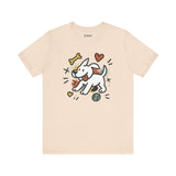 Dog Tee - Playful Unisex Jersey Short Sleeve Tee, dog lover tshirt