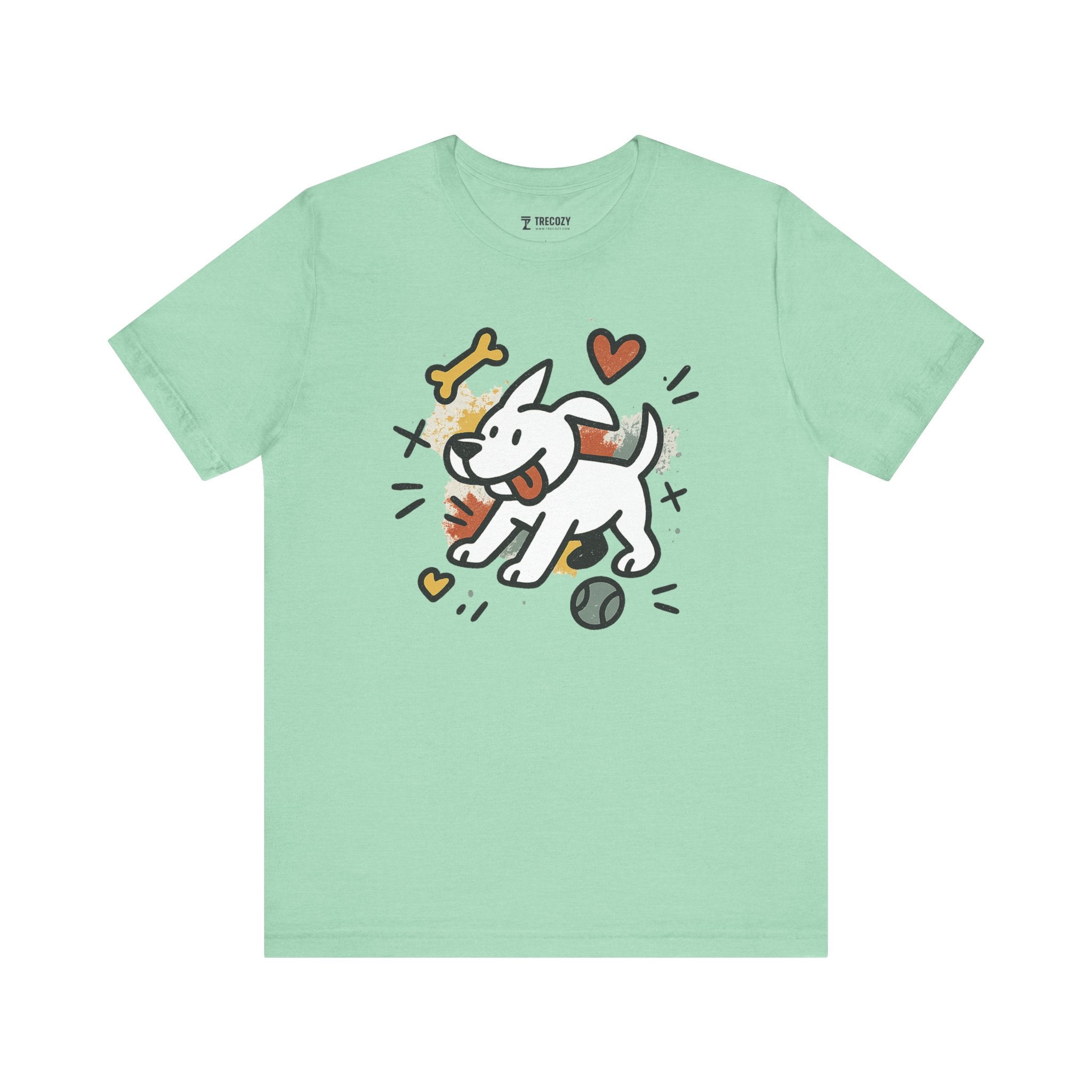 Dog Tee - Playful Unisex Jersey Short Sleeve Tee, dog lover tshirt