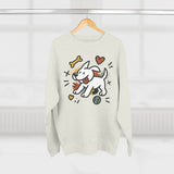 Cute Dog Lover Crewneck Sweatshirt, Cozy Pet Gift, Animal Lover Apparel, Fun Dog Design, Perfect for Dog Owners, Casual Everyday Wear