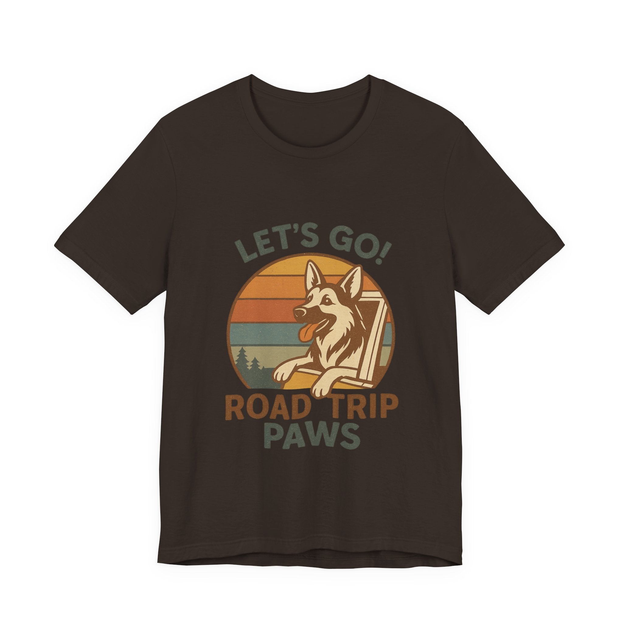 Adventure Dog Road Trip Tee, Unisex Graphic Shirt, Pawsome Travel Shirt, Pet Lover Gift, Outdoor Adventure Apparel
