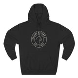 Feline Society Signature Fleece Hoodie - Pet Parent Gift, Cozy Cat Hoodies, Animal Lover Wardrobe, Comfortable Hooded Sweatshirt Musthaves