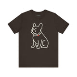 French Bulldog Dog Tee, Cozy TShirt, Gift for Pet Owners, Trending Cute Animal Top, Cute Dog Tshirt