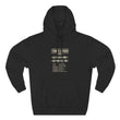 Tanks on Tour Fleece Hoodie - Unleash Happiness, Pet Parent Gift, Cozy Sweatshirt, Fish Lover Wardrobe, Comfortable Hooded Sweatshirt
