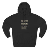 Tanks on Tour Fleece Hoodie - Unleash Happiness, Pet Parent Gift, Cozy Sweatshirt, Fish Lover Wardrobe, Comfortable Hooded Sweatshirt