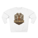 Wheat Field Whitetail Deer Sweatshirt - Unisex Cozy  Crewneck, Fall Fashion, Nature Lover Apparel, Casual Style