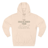 The Cold Blooded Tour Signature Fleece Hoodie - Snake, Iguana & Gecko Lovers Must-Have, Pet Parent Gift, Cozy Sweatshirt, Reptile Lover Wardrobe, Comfortable Hooded Sweatshirt