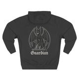 Dobermann Signature Fleece Hoodie with Back Print - Pet Parent Gift, Cozy Dog Hoodies, Animal Lover Wardrobe, Comfortable Hooded Sweatshirt Musthaves