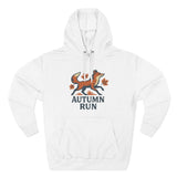 Autumn Fox Fleece Hoodie - Cozy Fall Apparel for Outdoor Adventures, Nature Lover Gift, Warm Fall Layer, Perfect for Seasonal Celebrations