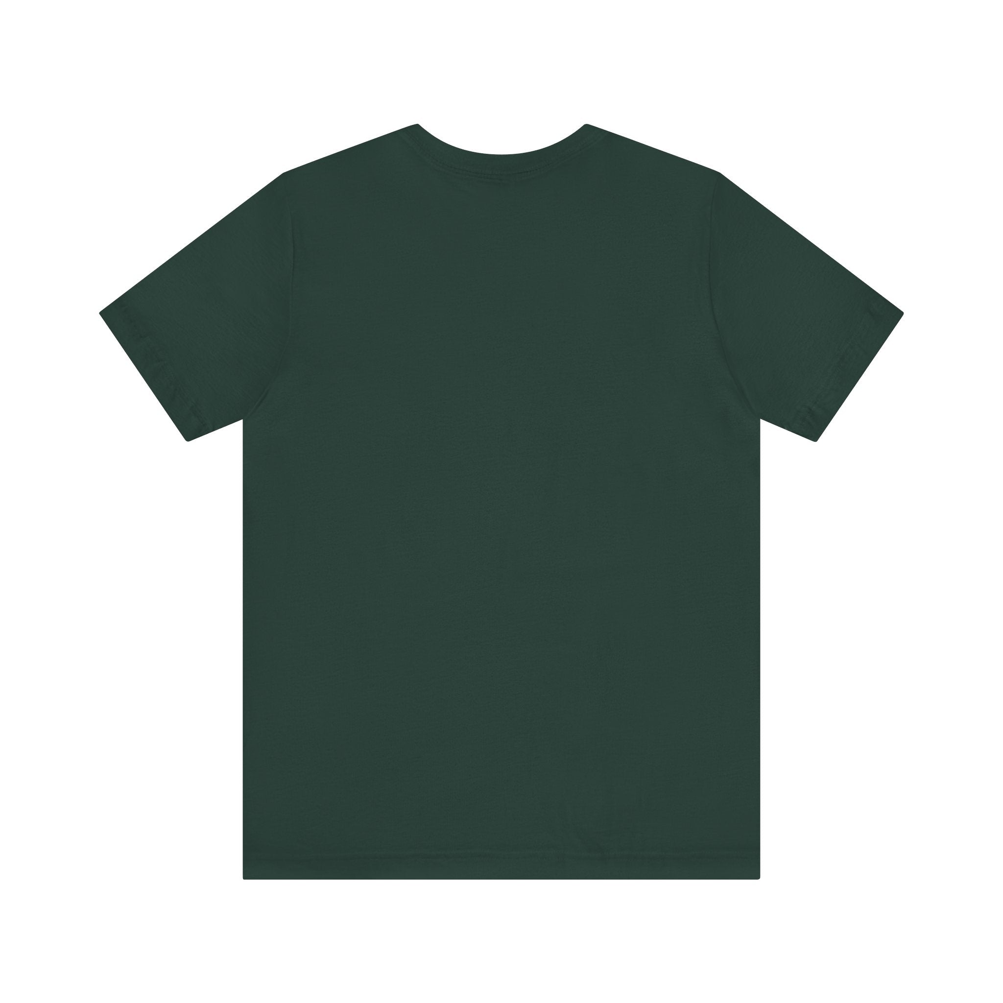 Geometric Bear & Fish – Hand-Drawn Abstract Wildlife T-Shirt, Modern Nature Graphic Tee, Wildlife Graphic Tee